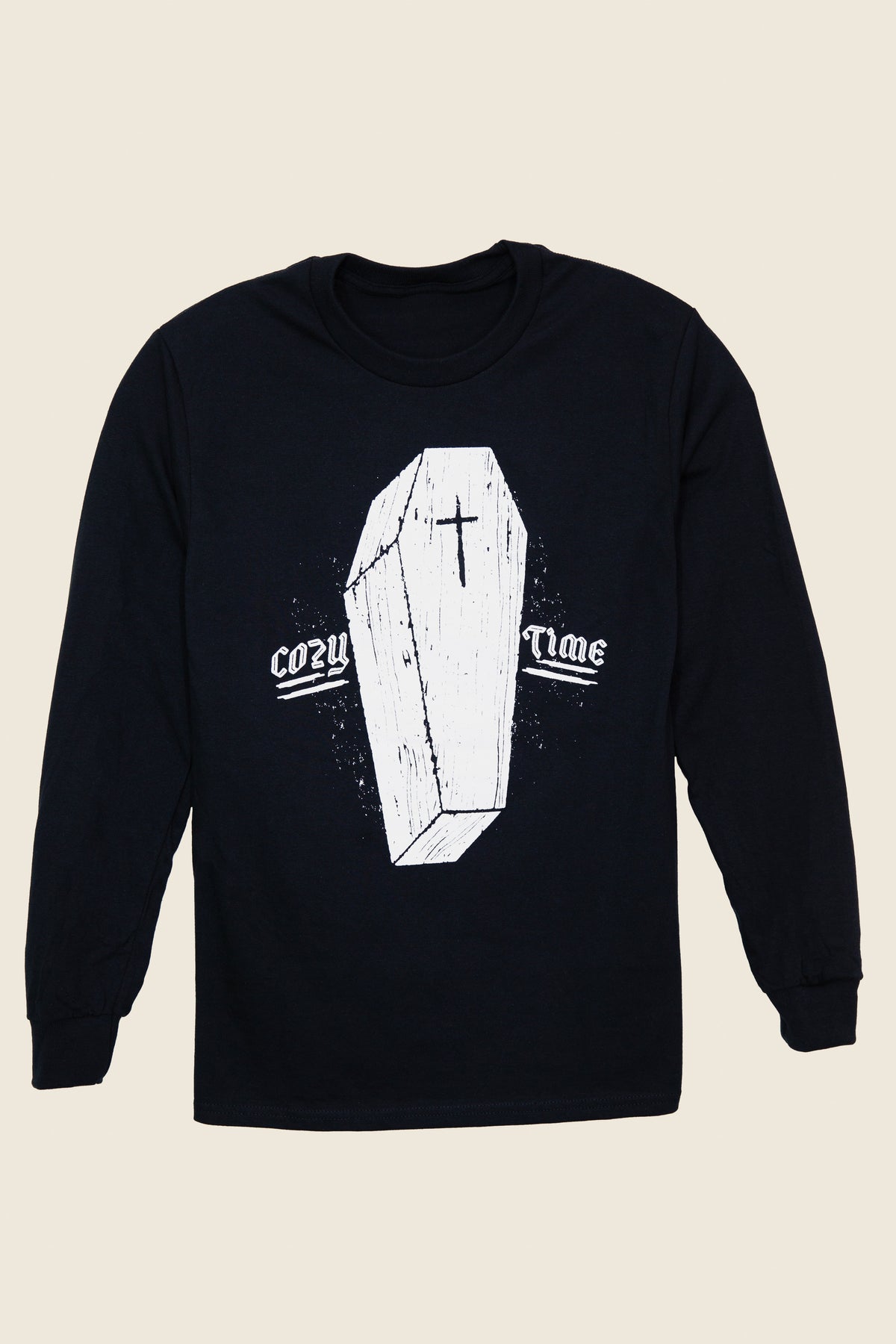 Cozy Time Coffin Long Sleeve Tee