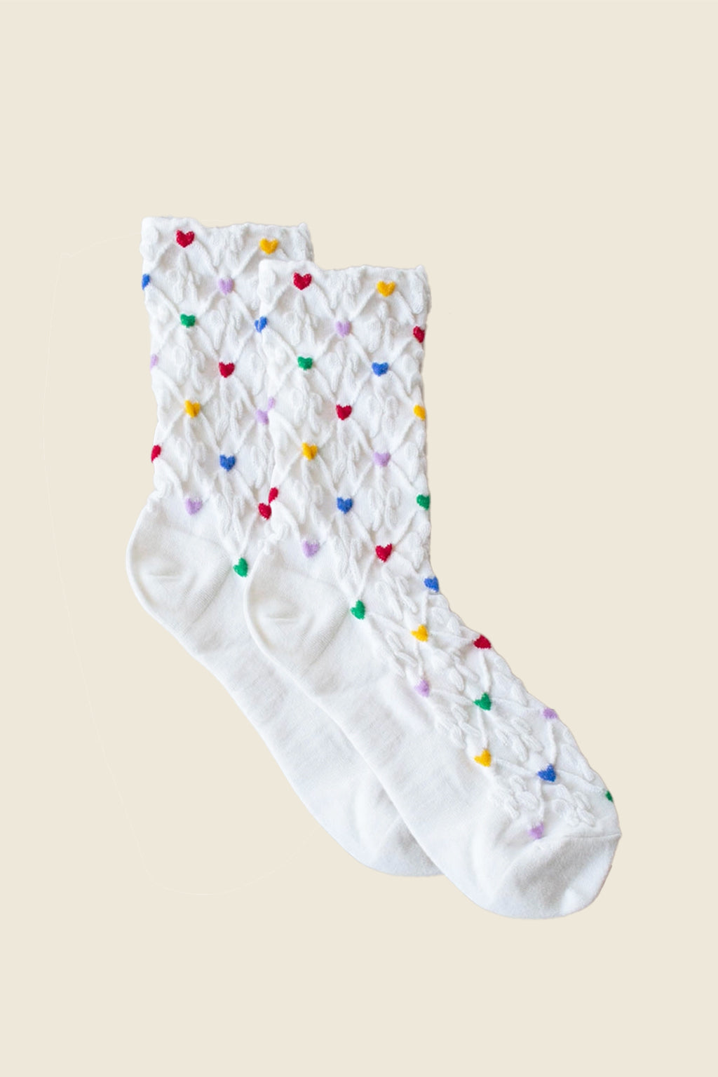 Dainty Hearts Socks