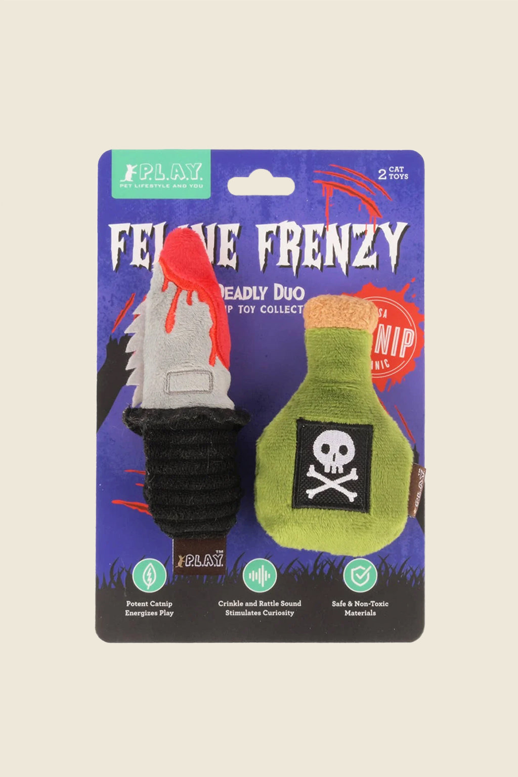Deadly Duo Cat Toy Set