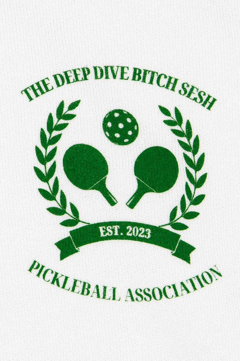 deep dive x bitch sesh pickleball association sweatshirt
