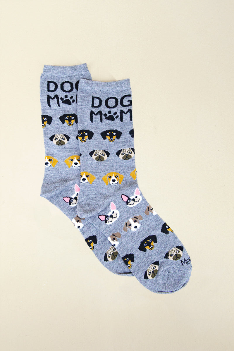 womens dog mom socks