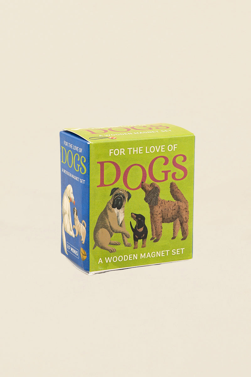 for the love of dogs magnet set