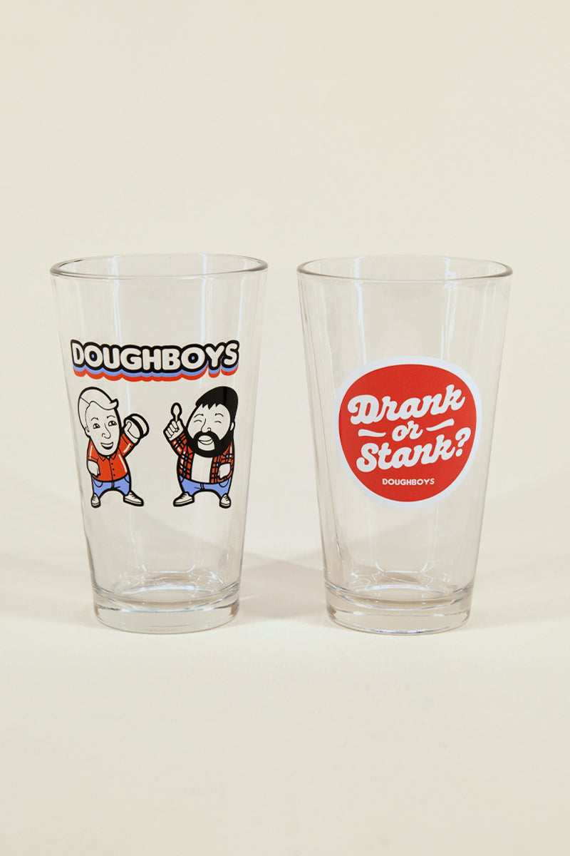 doughboys: pint glass set of 2