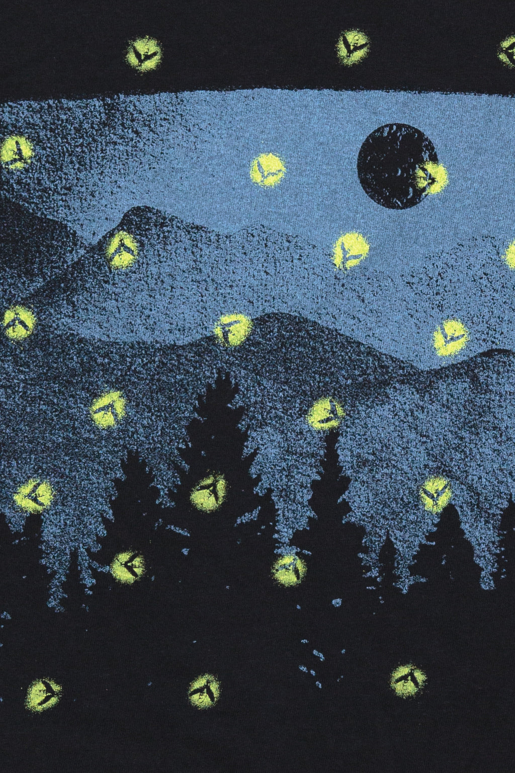 Fireflies Crop Tee