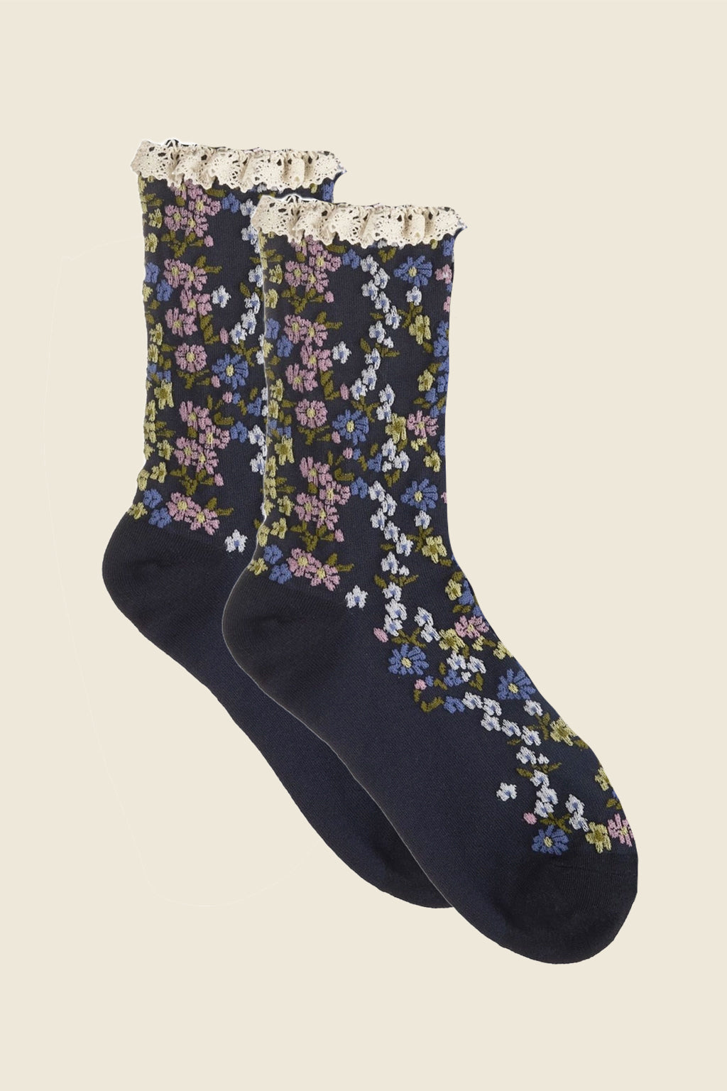 Floral Lace Socks