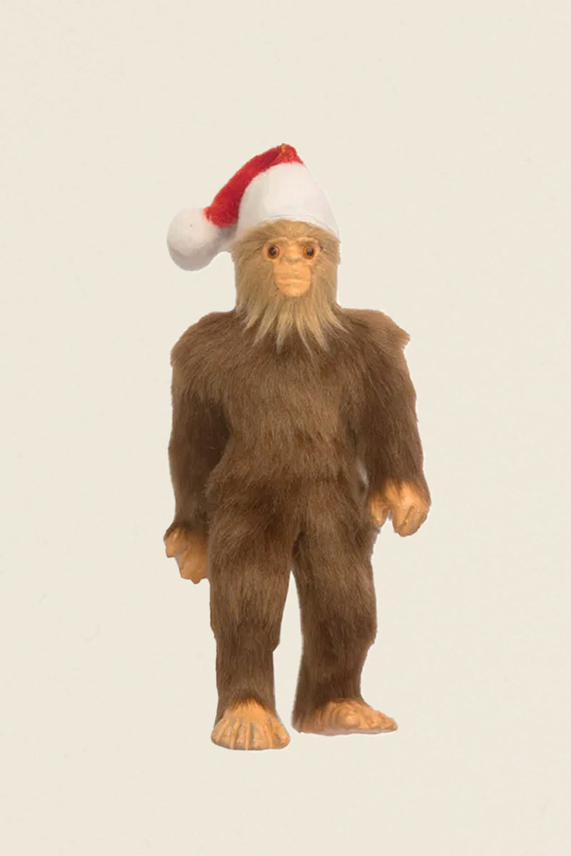 furry bigfoot ornament kin ship goods cryptids holiday product