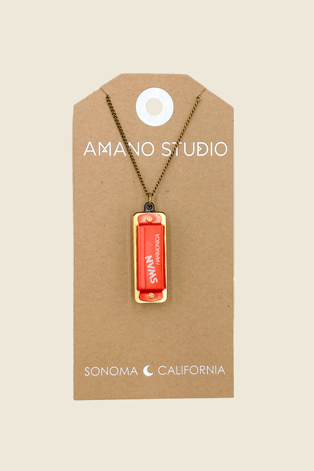 Harmonica Necklace