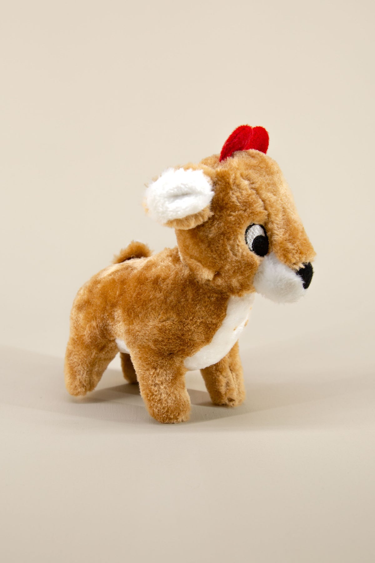 holiday reindeer dog toy