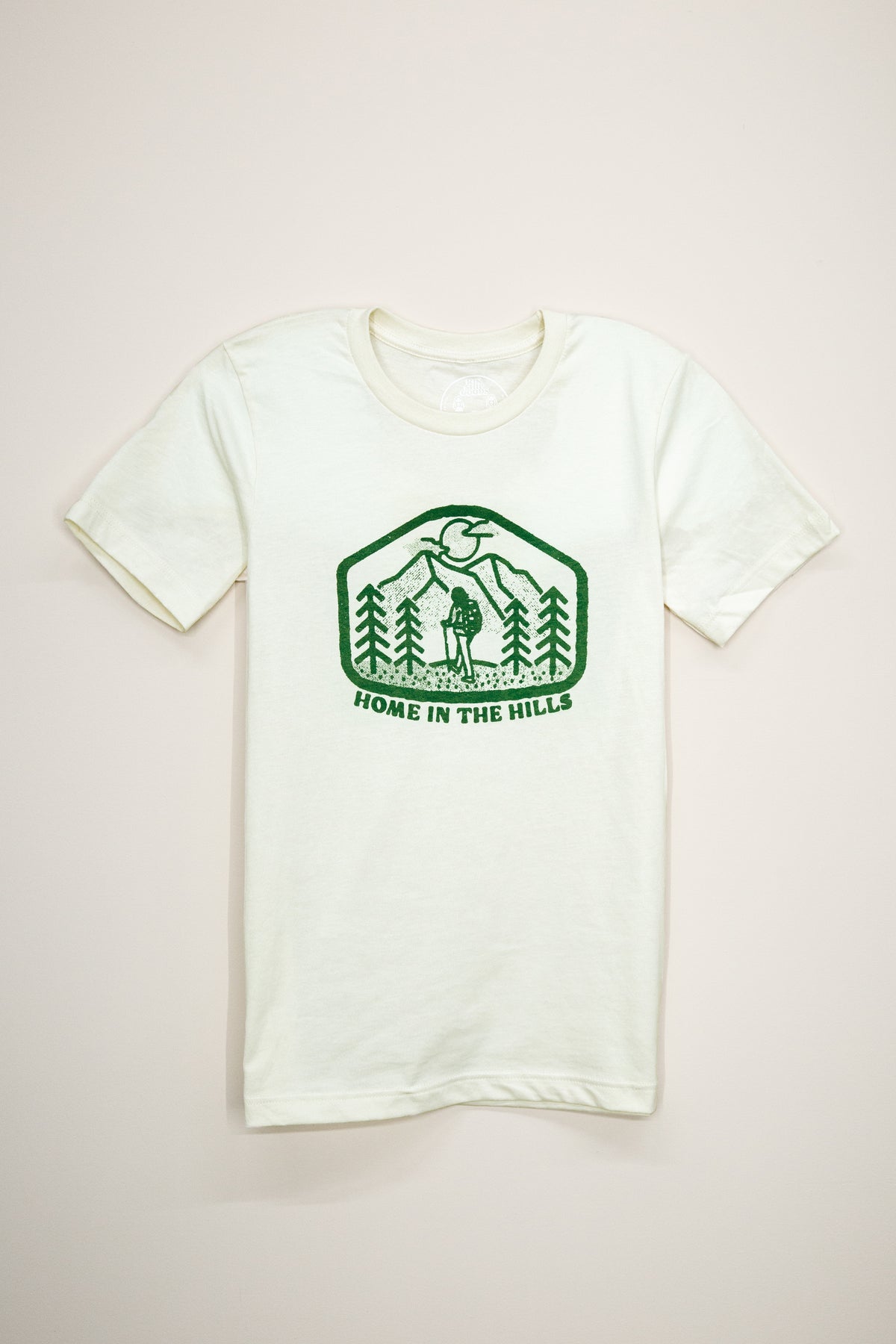 home in the hills tee - natural, final sale