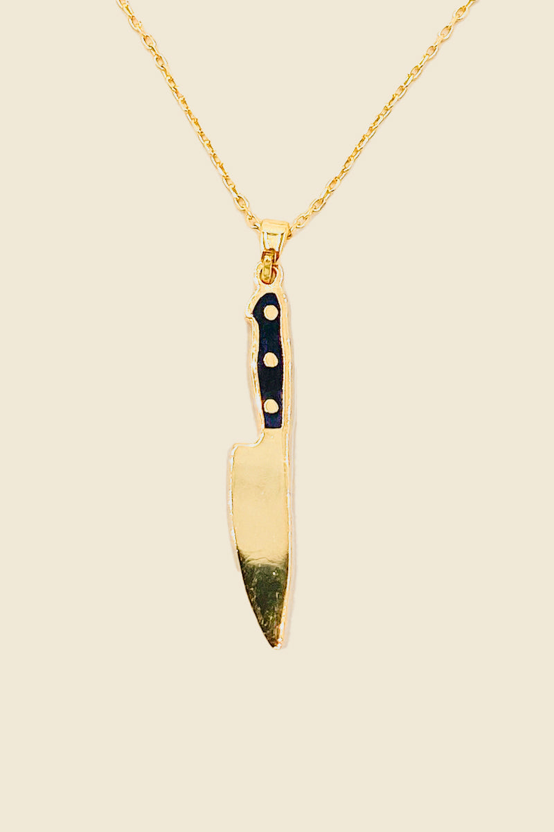knife double sided pendant