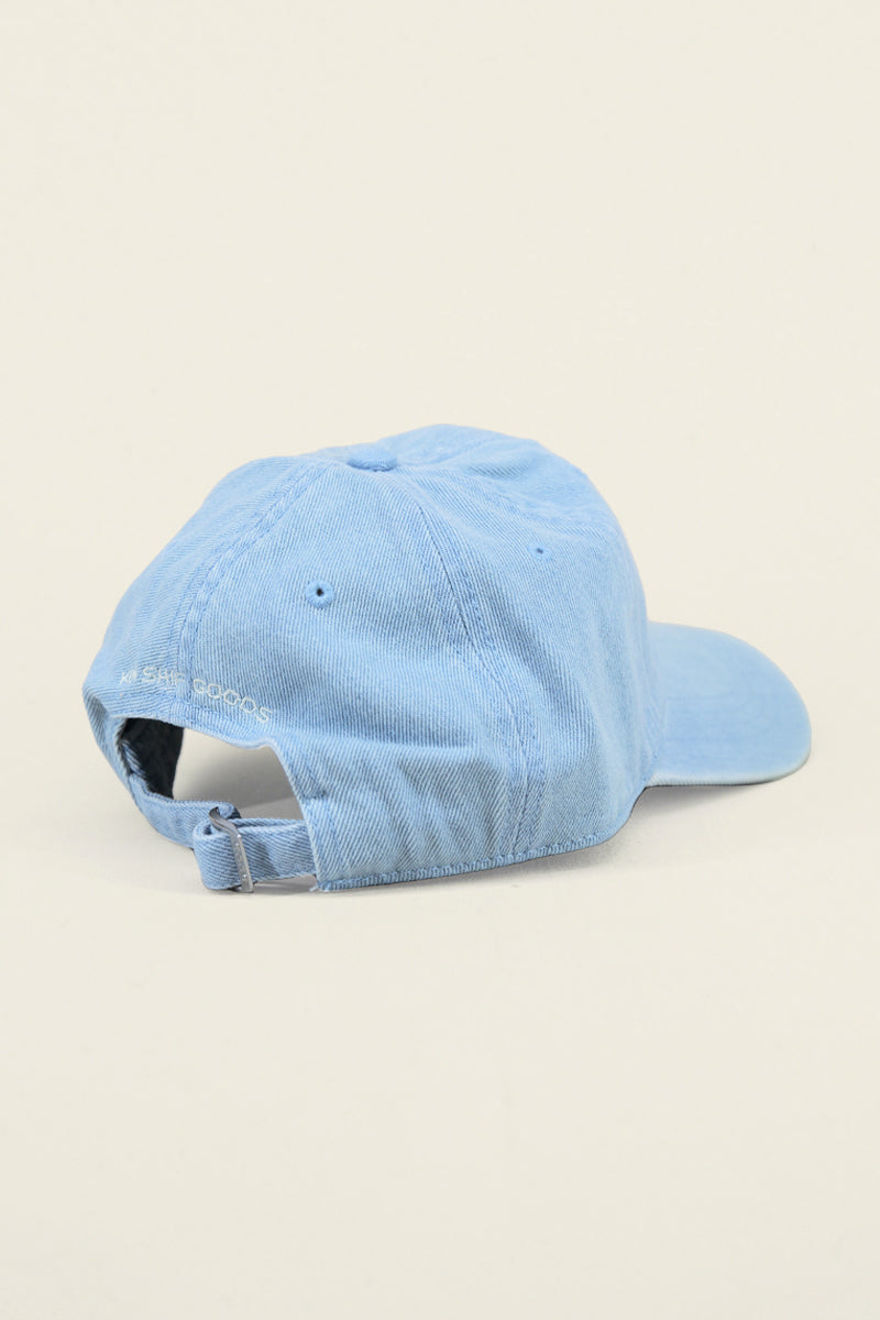 Lantern Hat, Light Denim