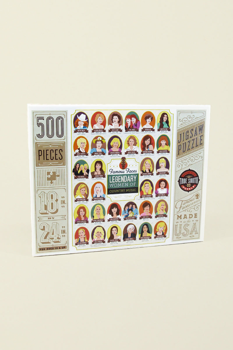 legendary women of country music puzzle