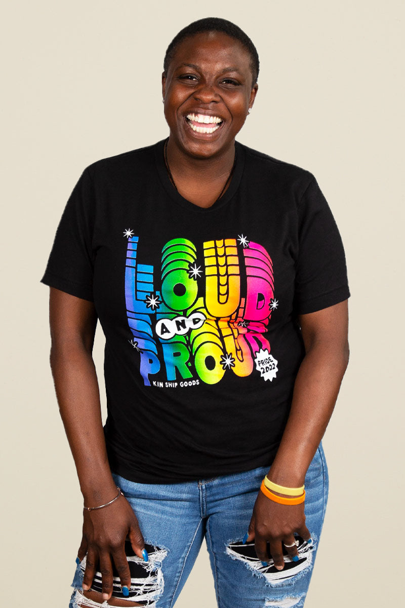 limited edition: loud &amp; proud tee, final sale