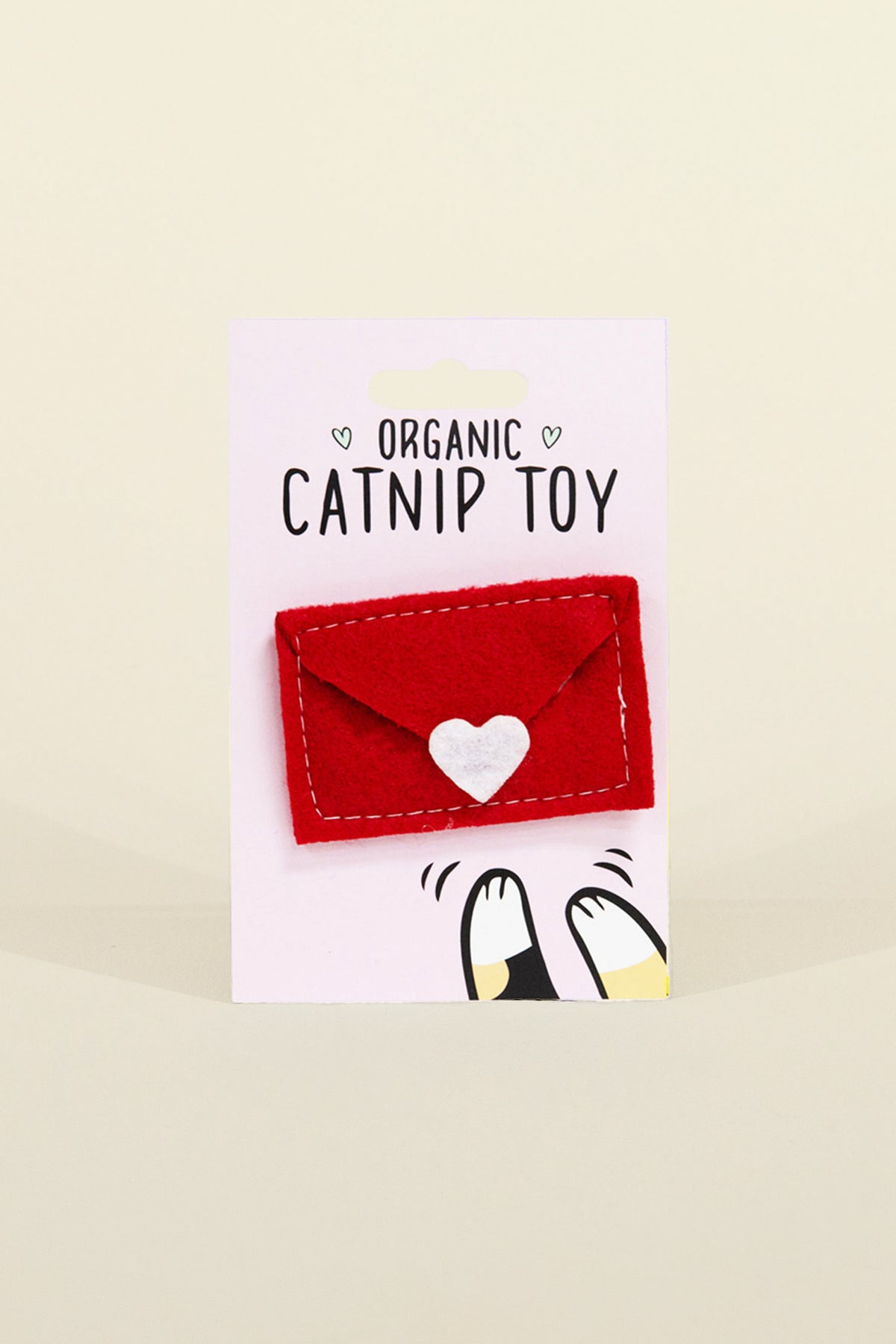 love note catnip toy
