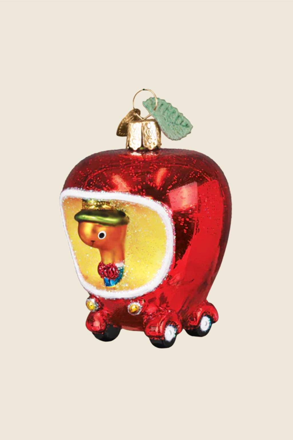 Lowly Worm's Applecar Ornament