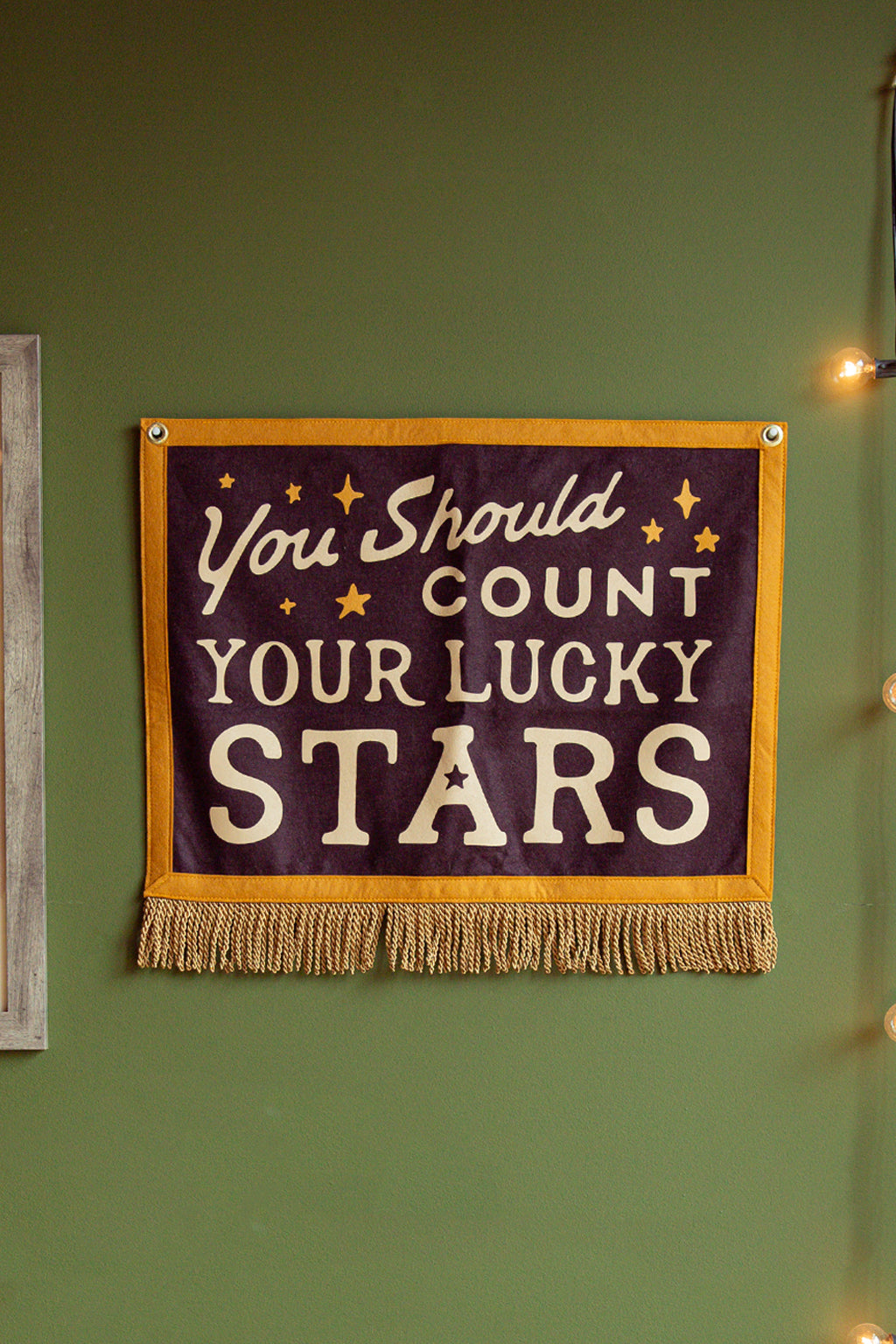 Sierra Ferrell x Oxford Pennant Stars Flag