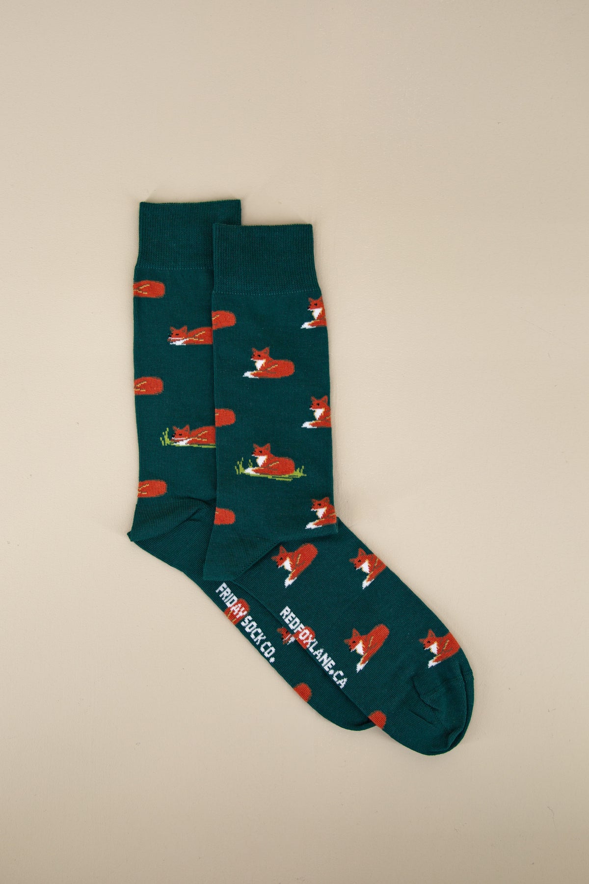 mens red fox socks