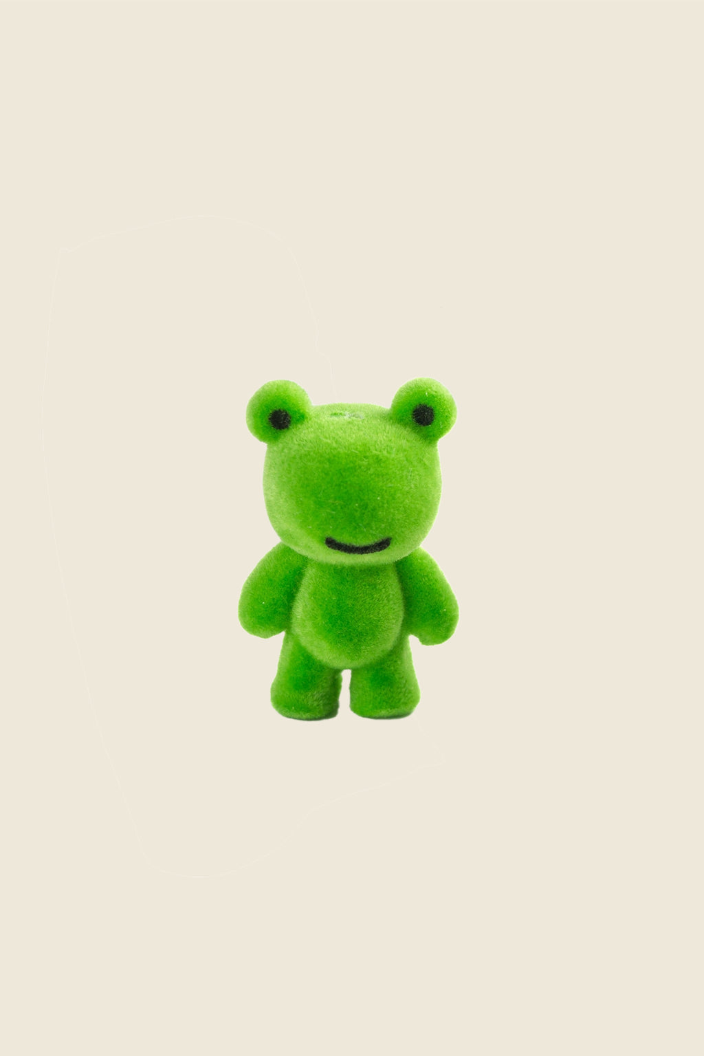 Mini Flocked Frog