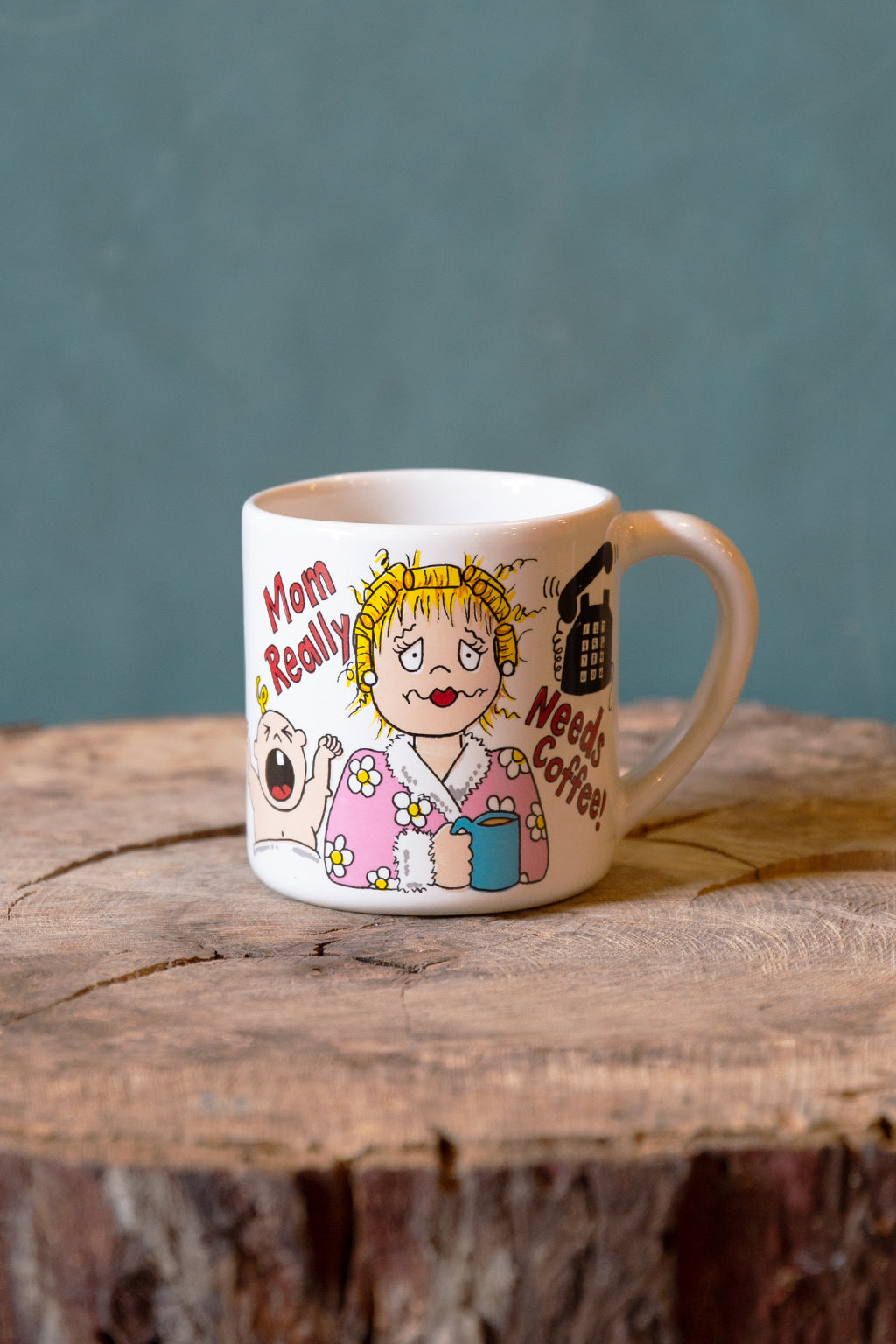 Vintage Mom Needs Coffee Mug