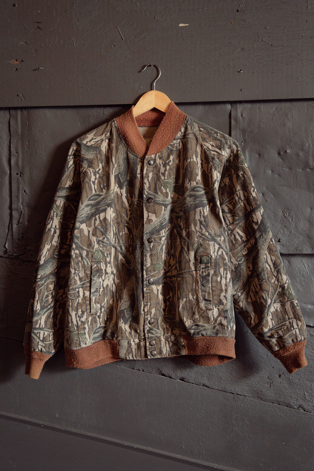 Vintage Mossy Oak Camo Jacket