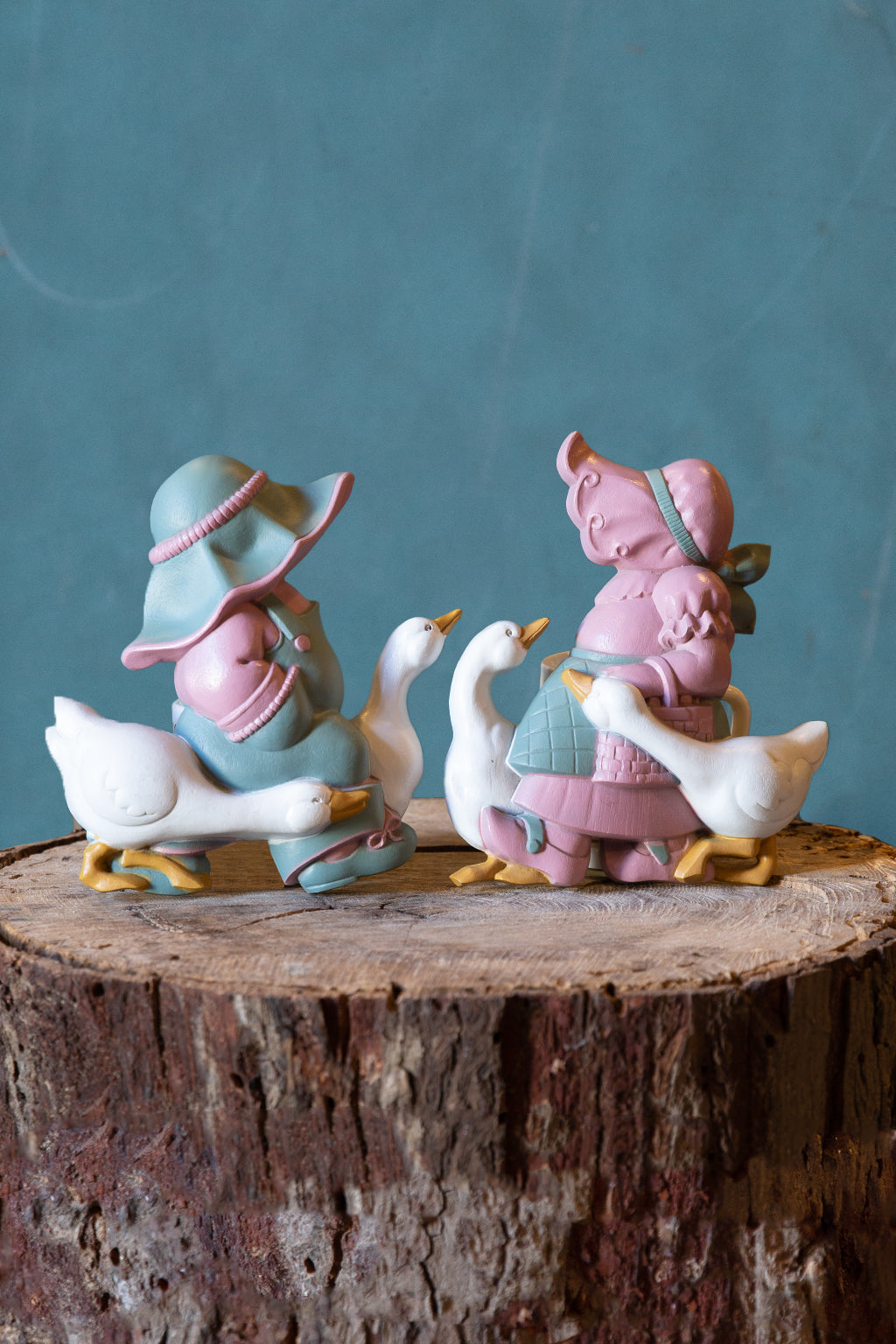 Vintage Country Goose Wall Decor Set of 5