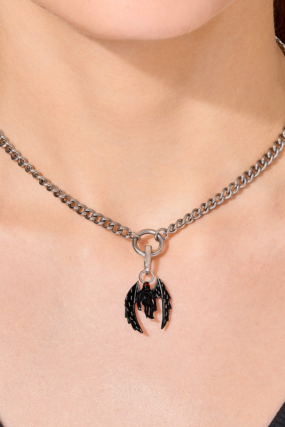 Mothman Necklace