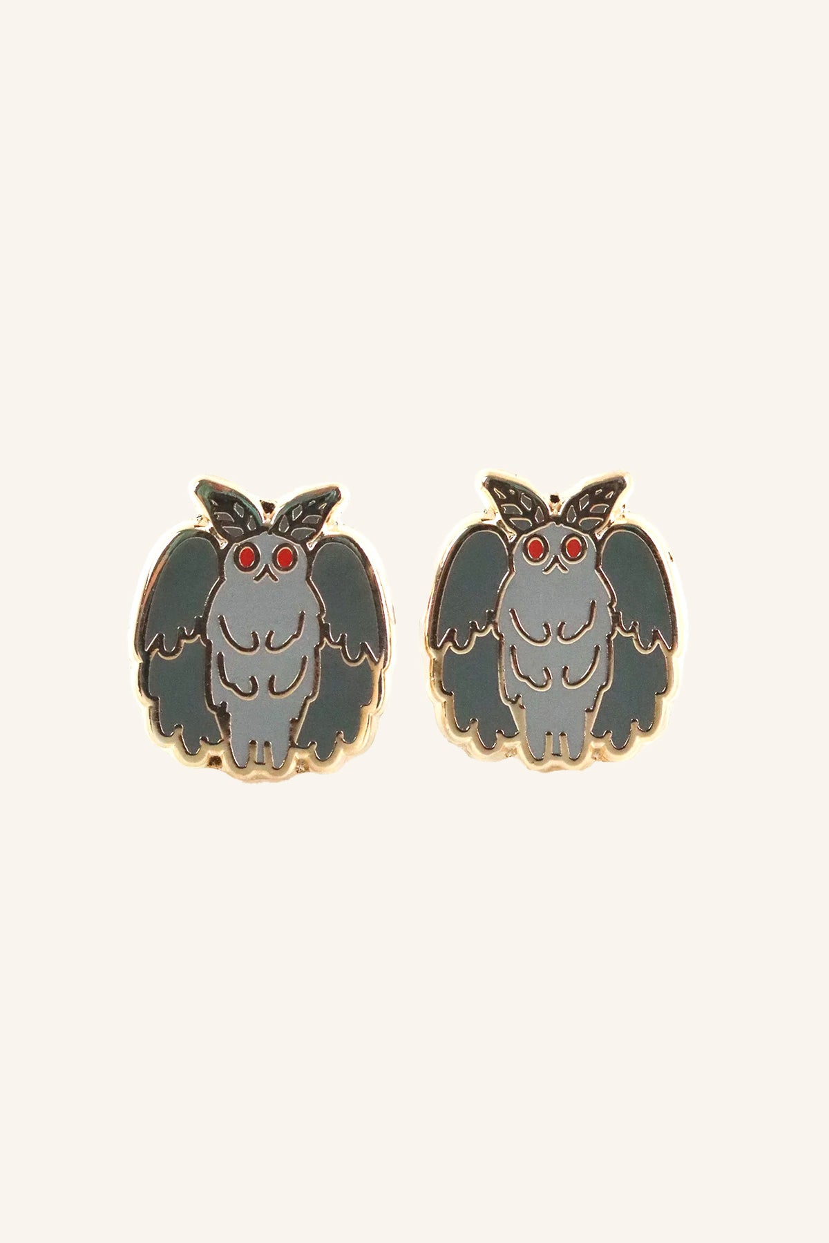 Mothman Earrings
