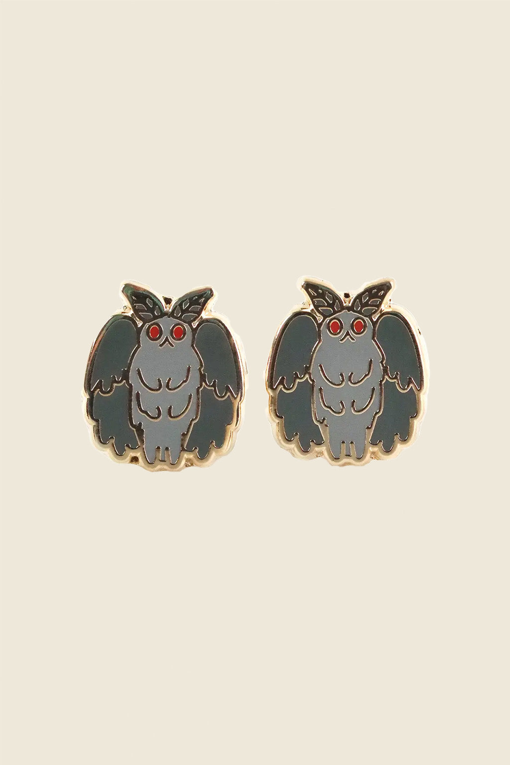 Mothman Earrings