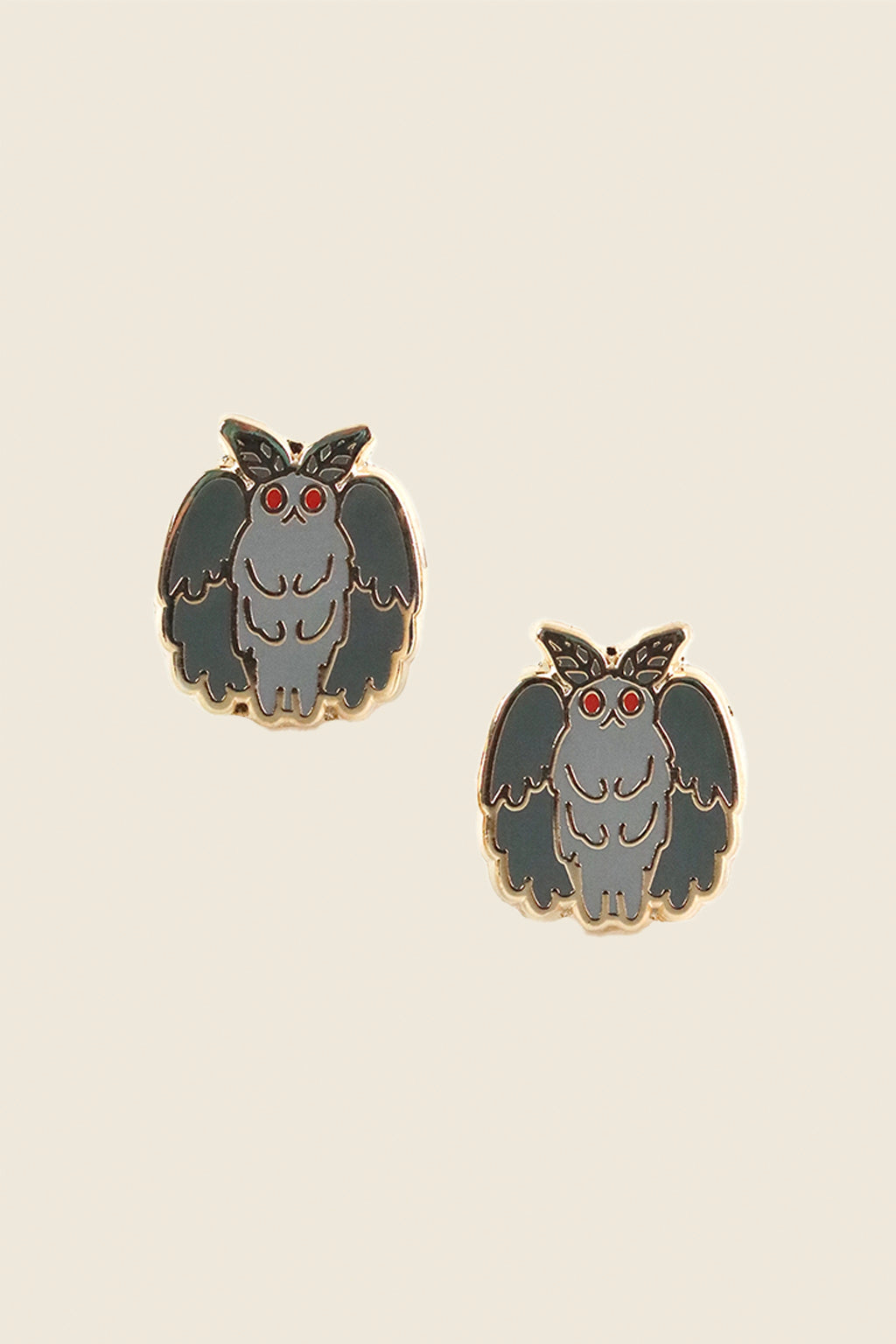 Mothman Earrings