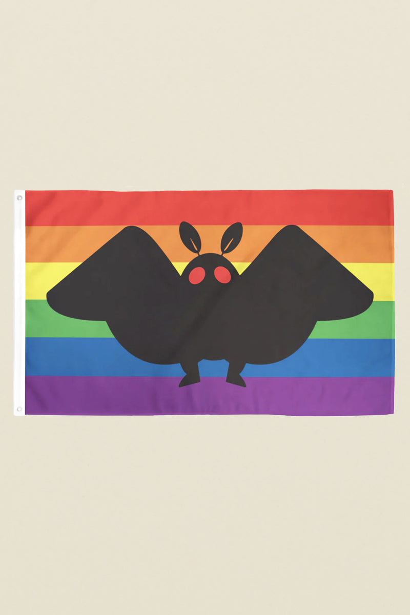 mothman pride flag