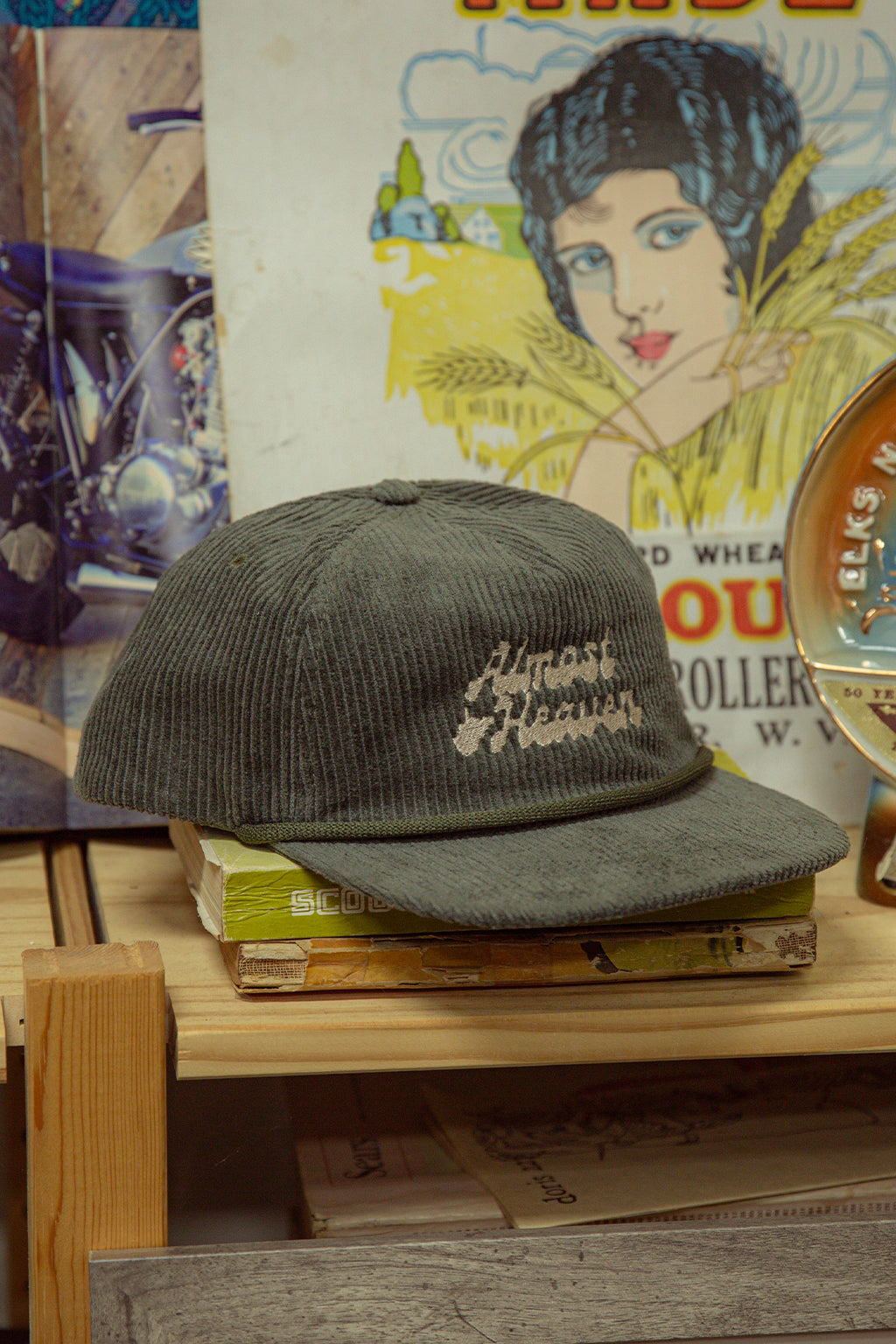 WV Motto Corduroy Hat