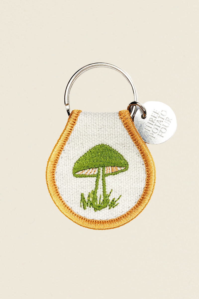 Mushroom patch keychain Kin Ship Goods