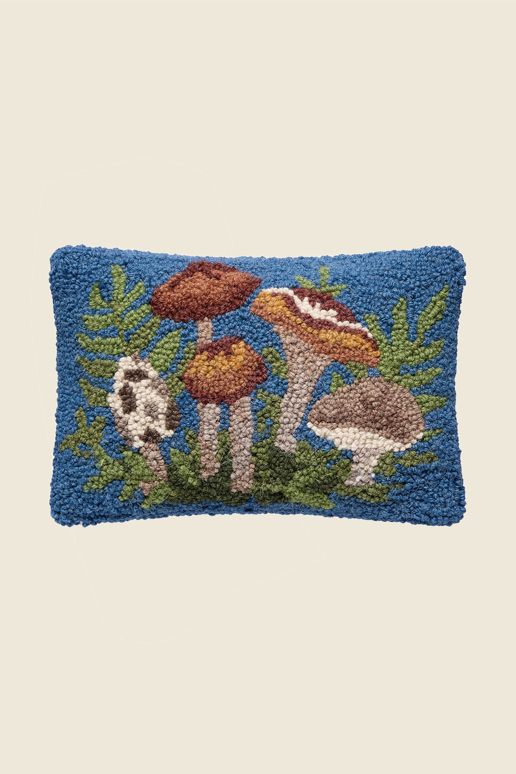 Wild Mushrooms Hook Pillow