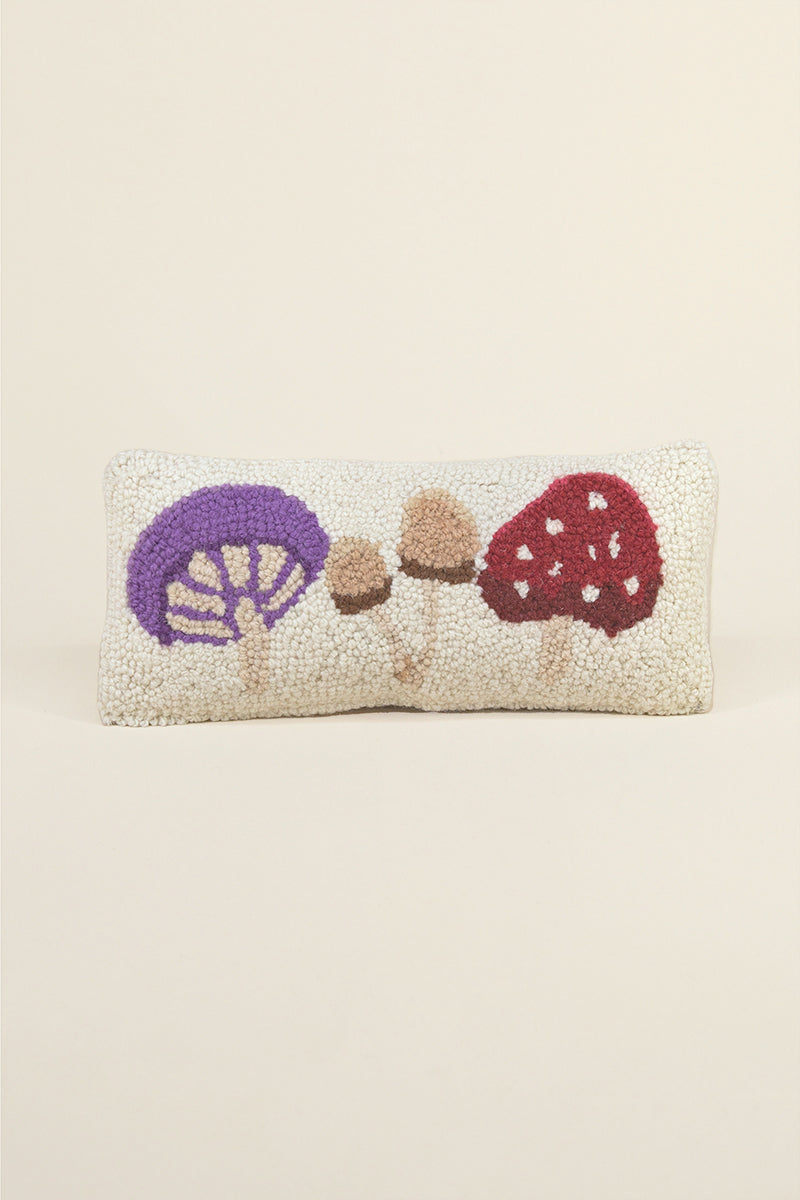 Mushroom Hook Pillow Kin Ship Goods