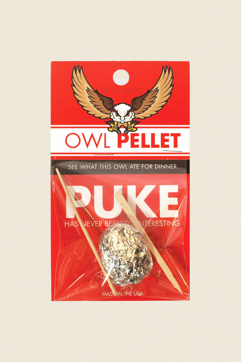 Owl Pellet Puke Kin Ship Goods