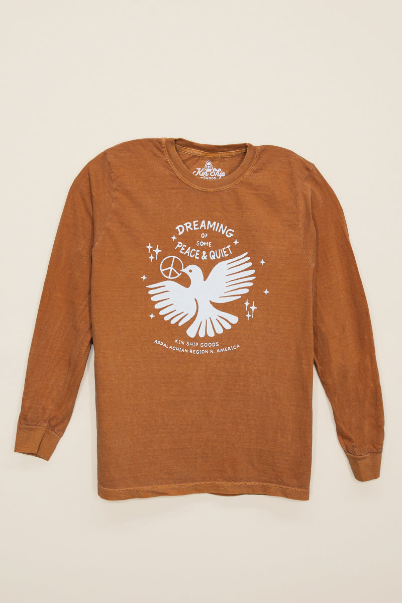 Peace &amp; Quiet Long Sleeve Tee