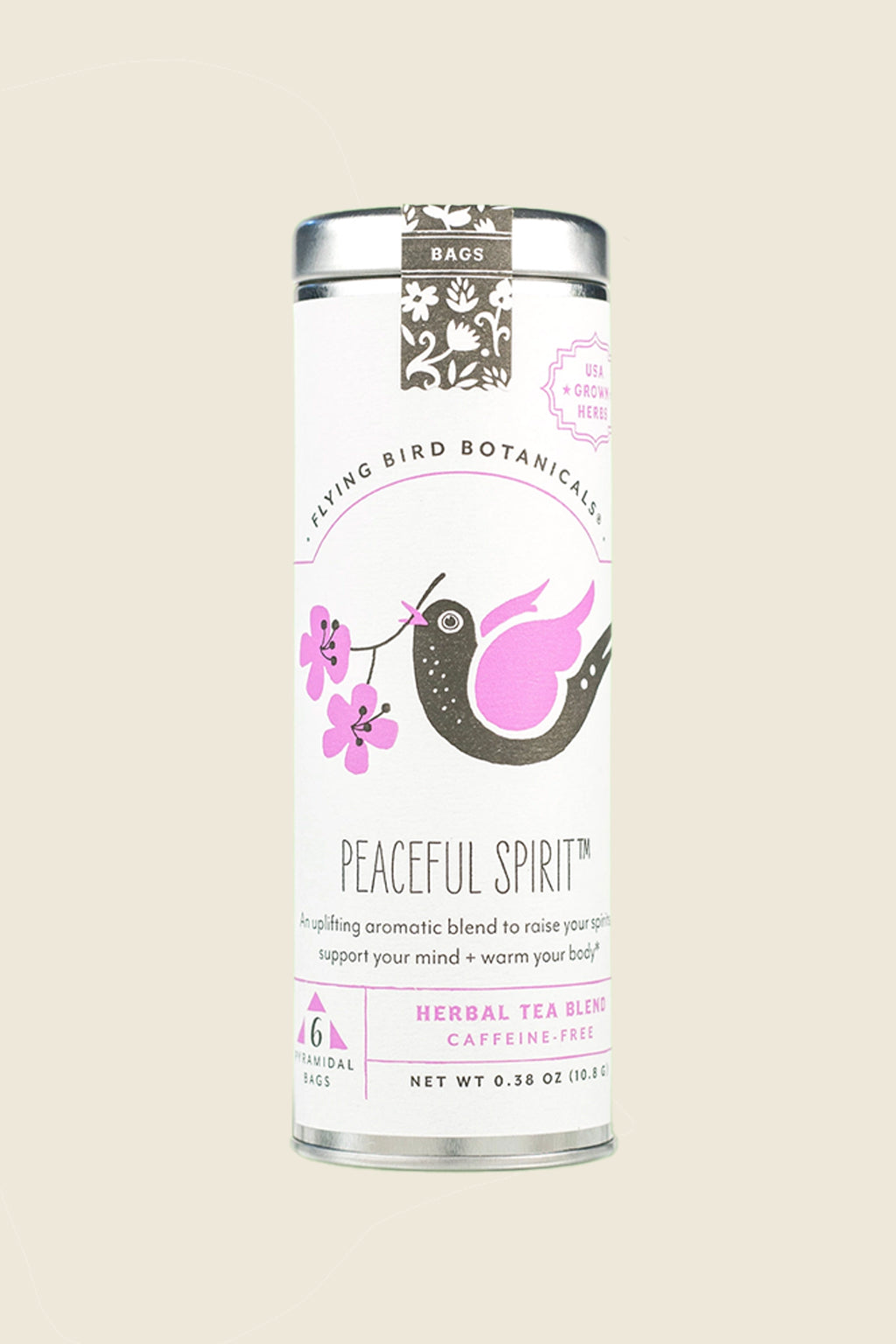 Peaceful Spirit Tea Tin