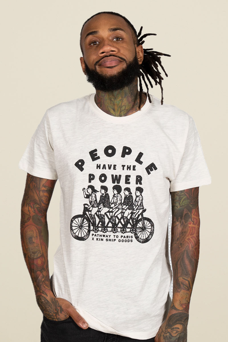 people have the power tee