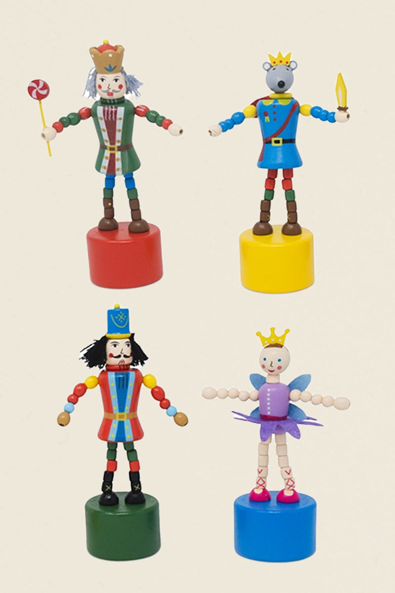 Nutcracker Push Puppet-Kin Ship Goods