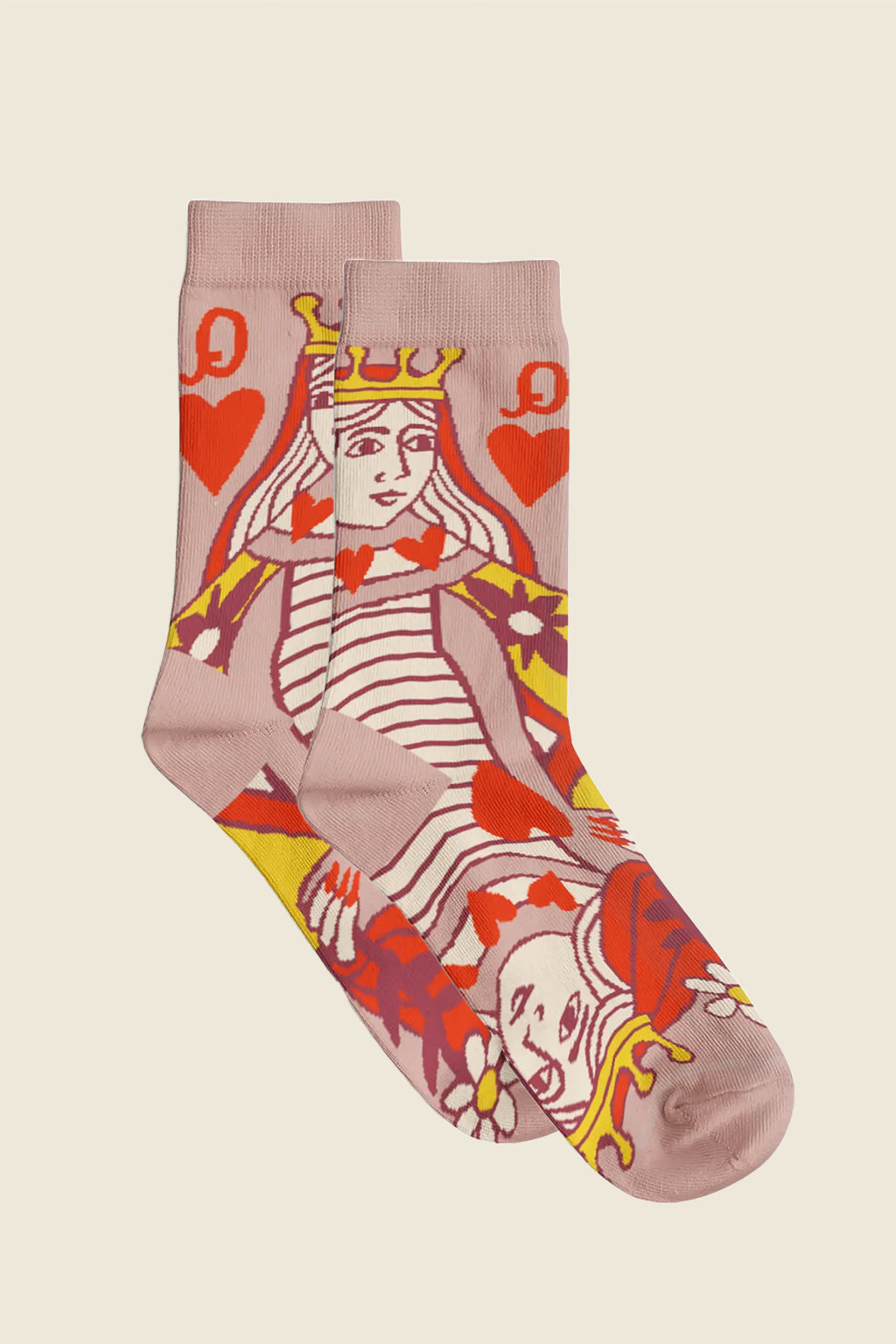 Queen of Hearts Socks