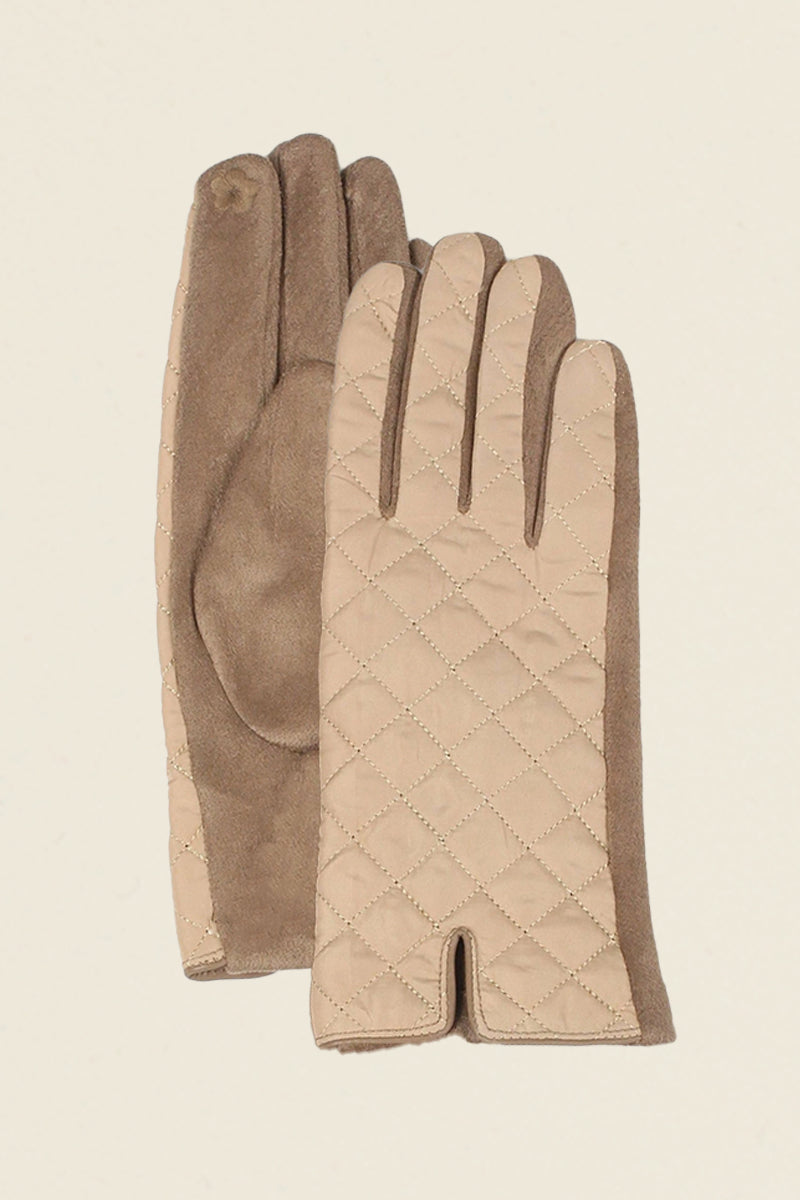 Quilted Touchscreen Gloves