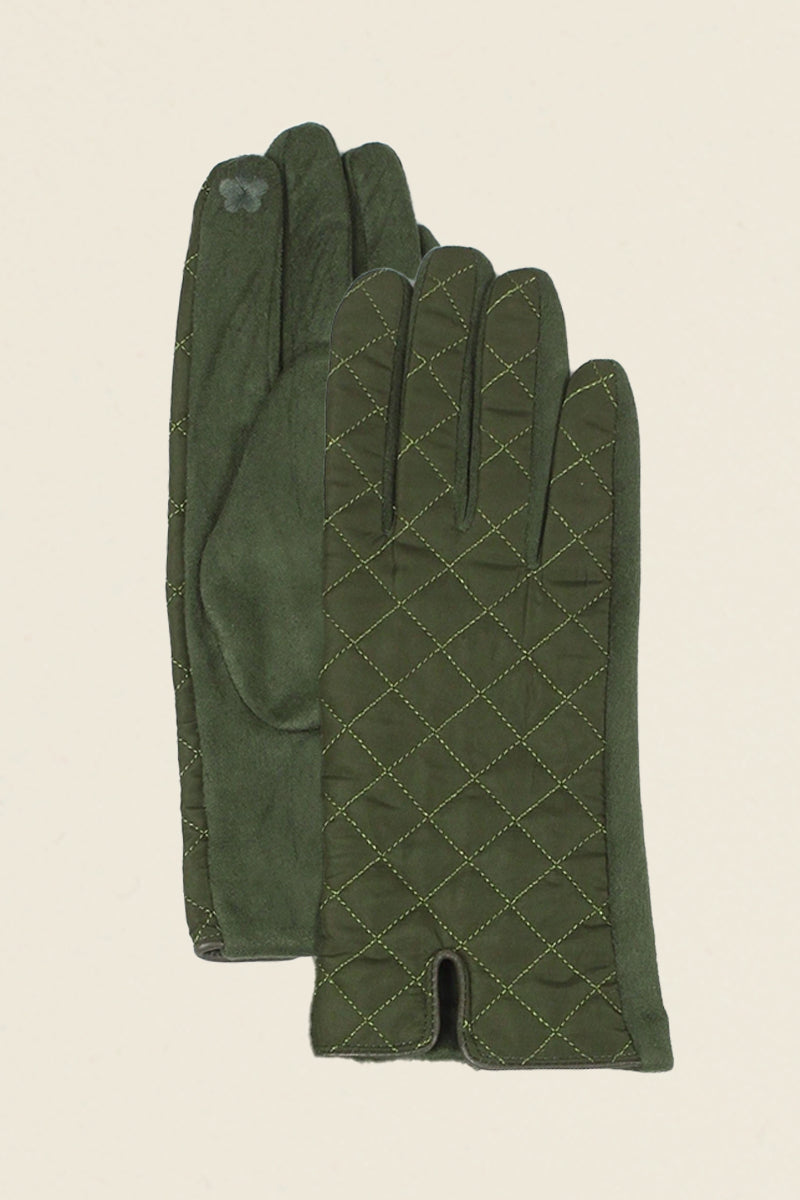 Quilted Touchscreen Gloves