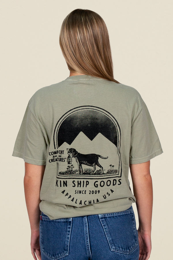 Beagle Pocket T-shirt | Kin Ship Goods
