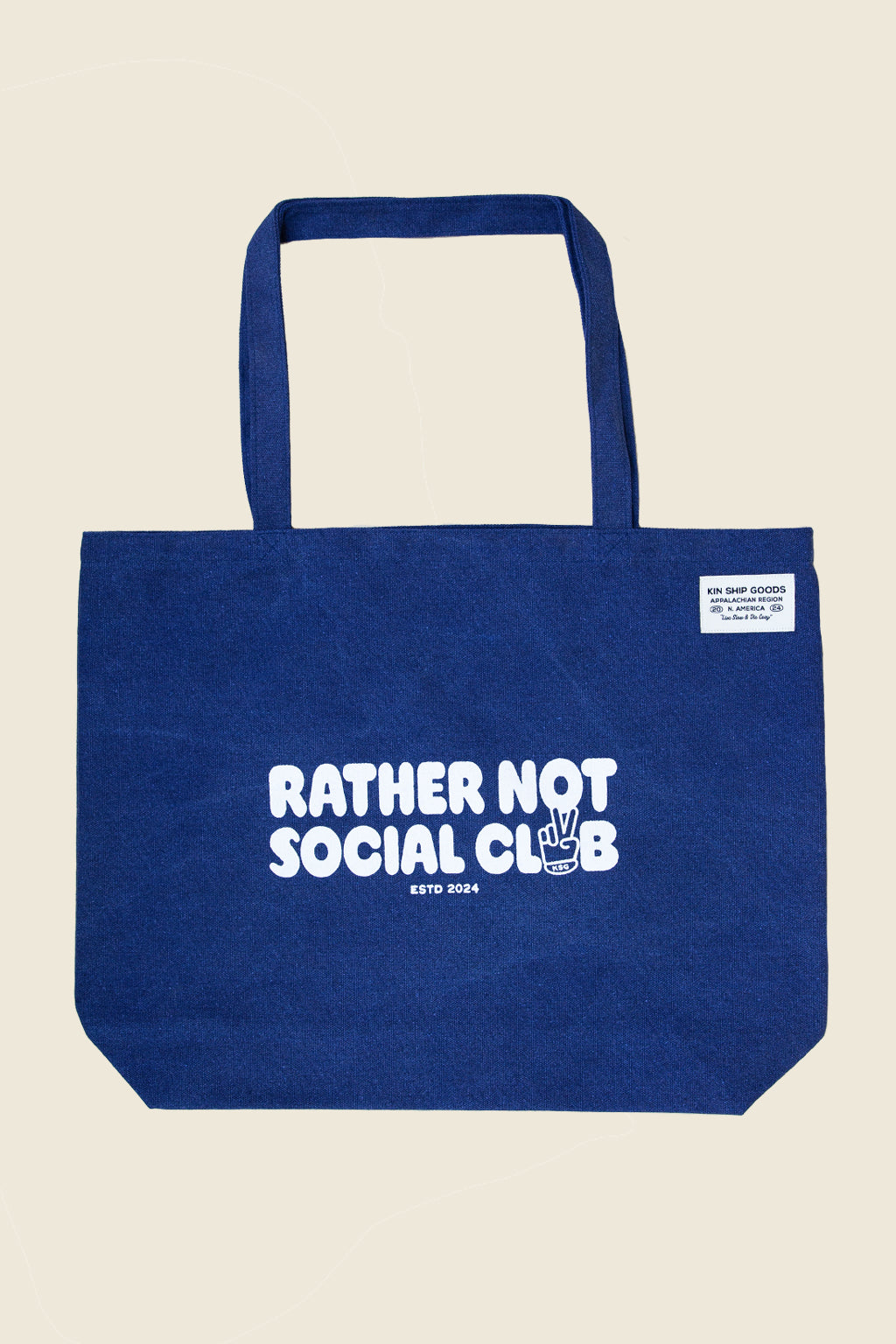 Rather Not Social Club Tote
