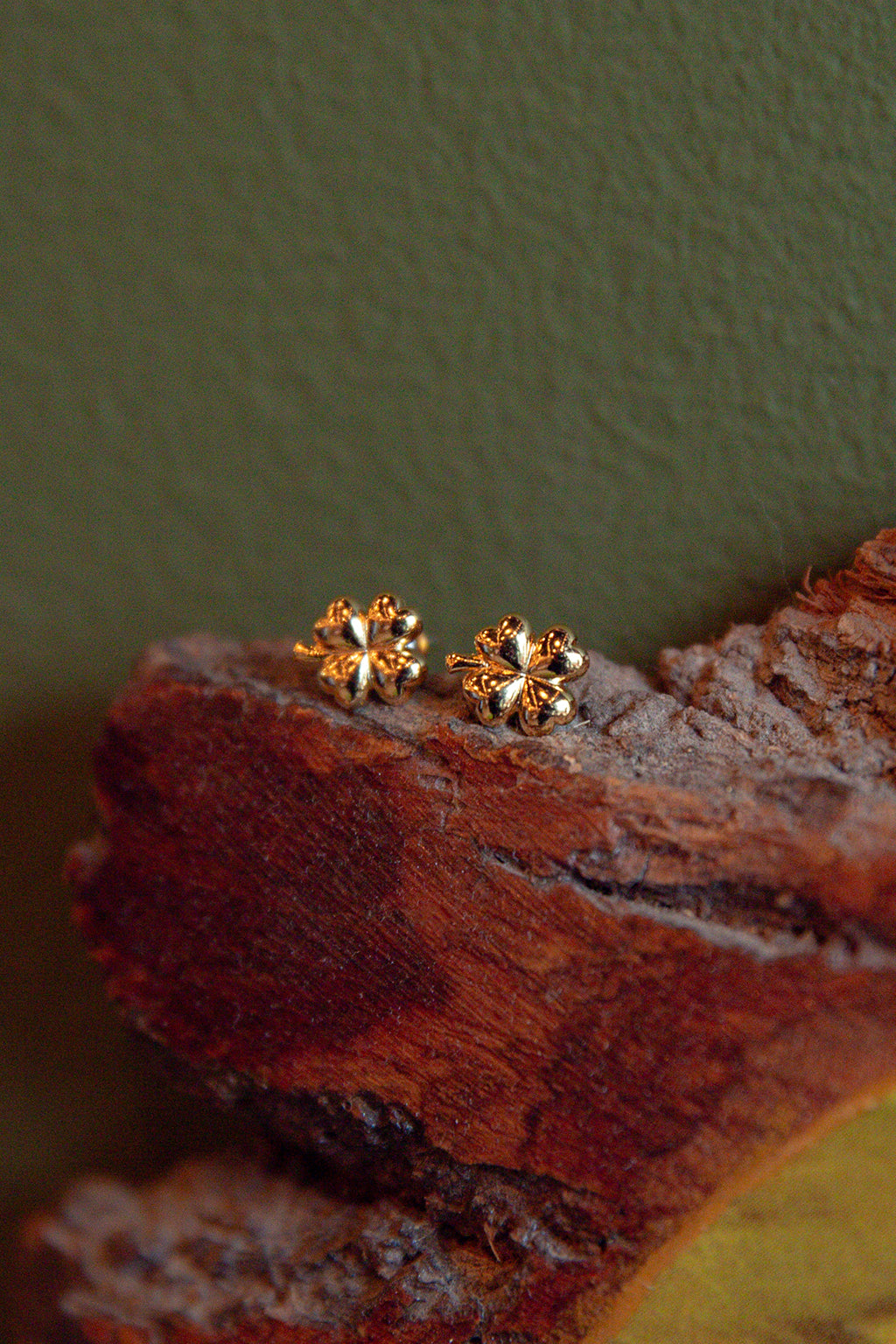 Shamrock Heart Earrings