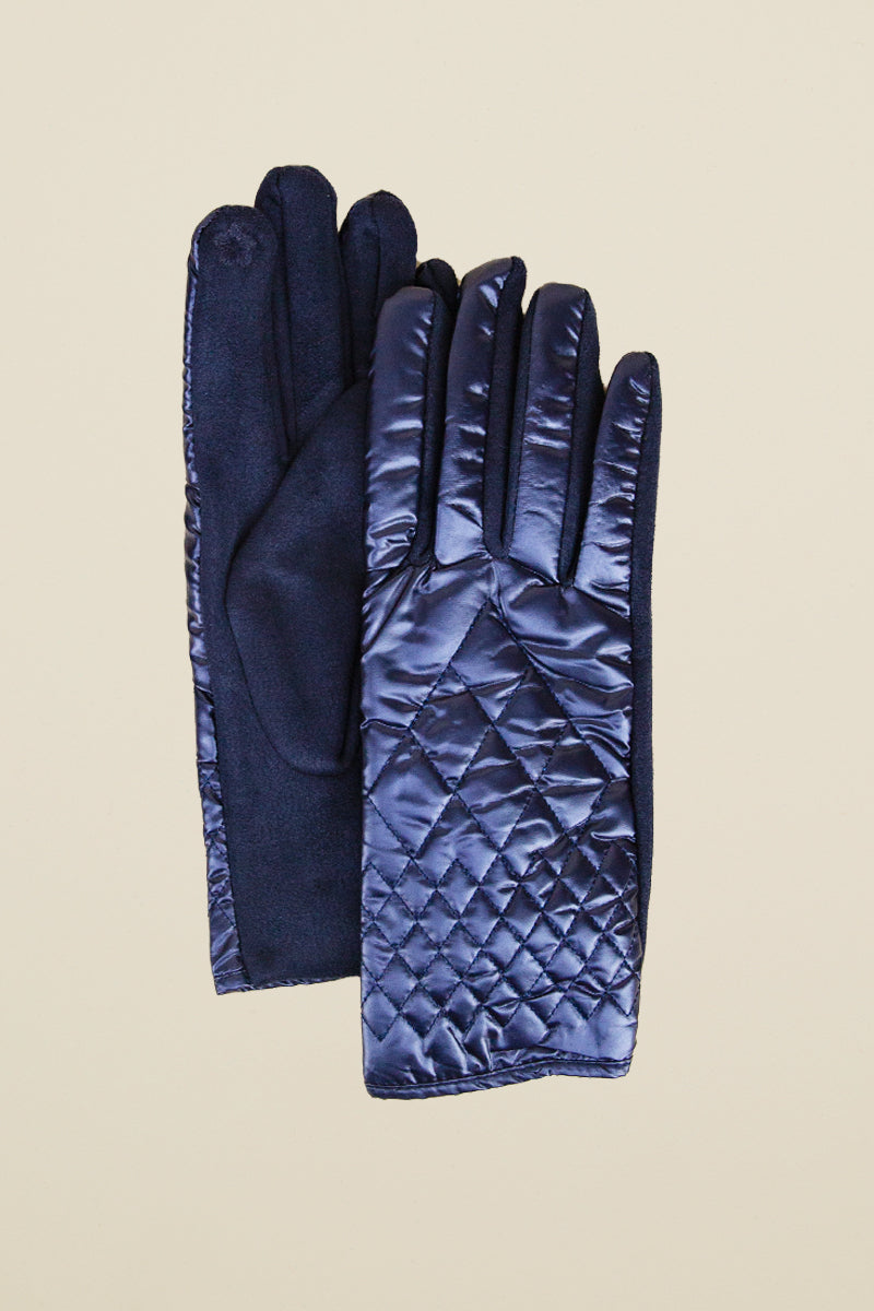 shiny &amp; bright touchscreen gloves