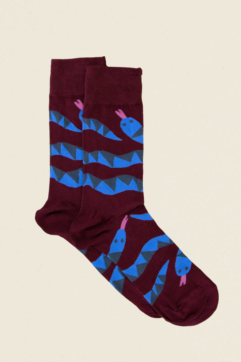 Mens Snakes Socks, final sale