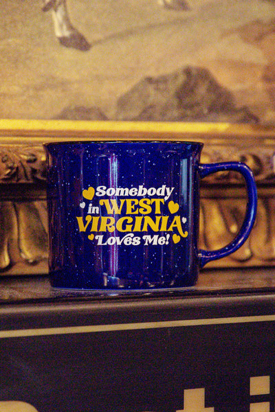 Somebody In WV Loves Me Mug 💙 | Kin Ship Goods