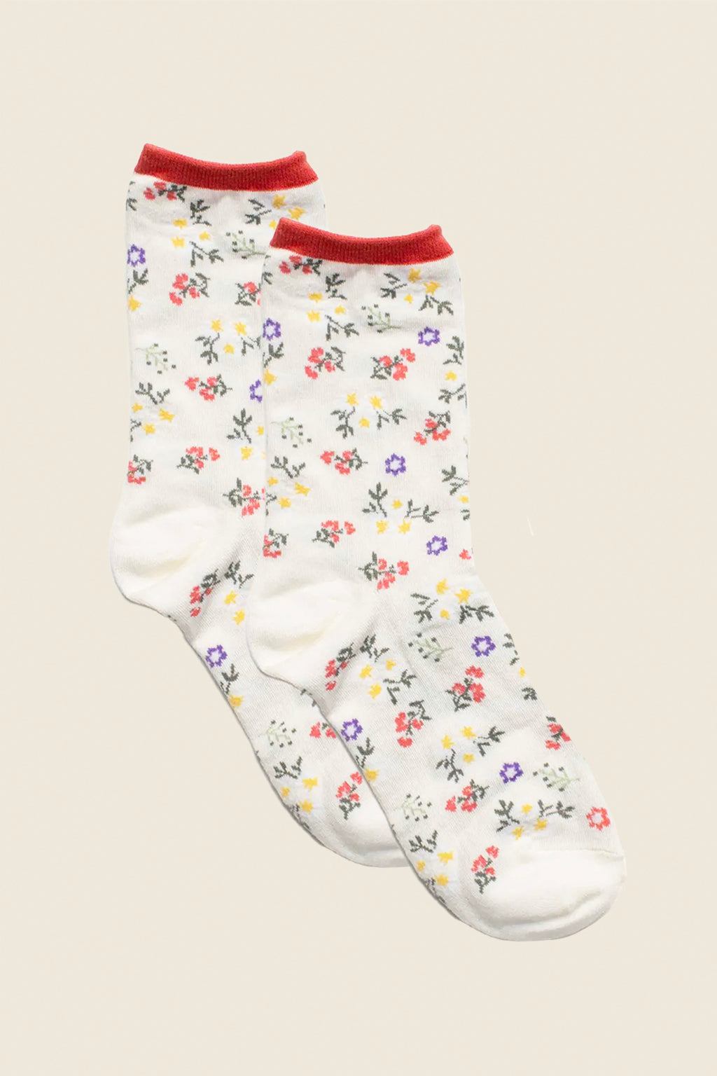 Spring Wildflowers Socks