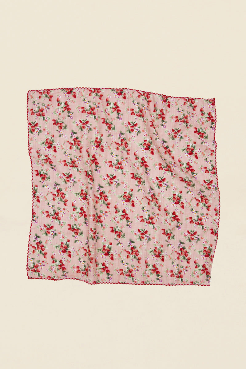 Vintage Strawberry Bandana